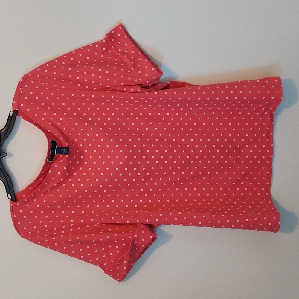 Coral Karen Scott Top